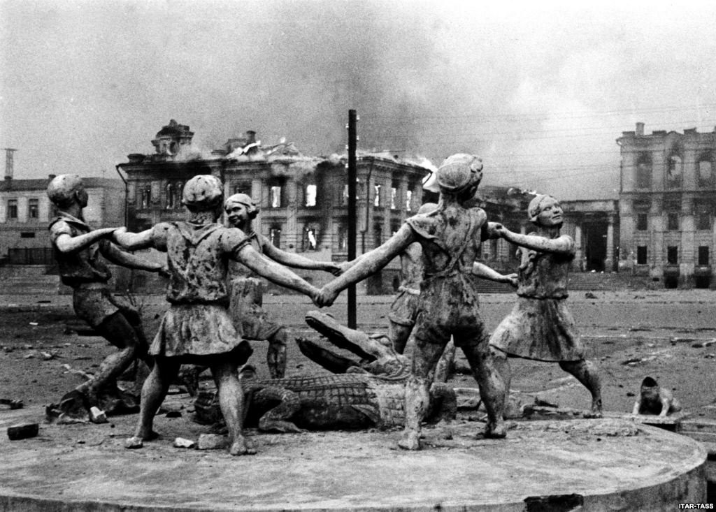 Фонтан в Сталинграде