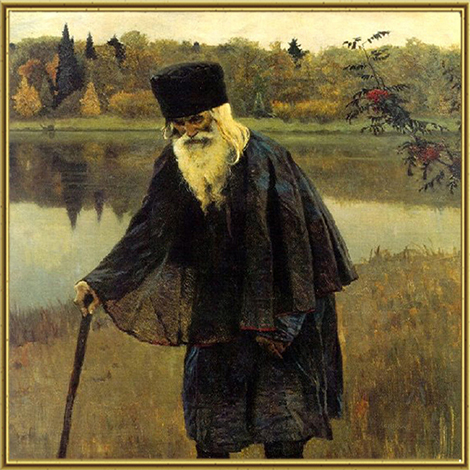 М.В. Нестеров. Пустынник. 1888 г.
